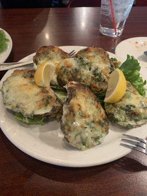 oysters rockefeller