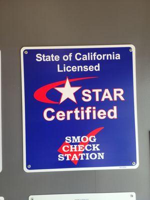 Star certified and test only.