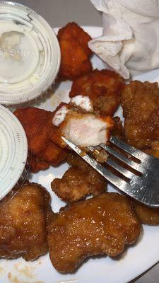 Boneless chicken wings