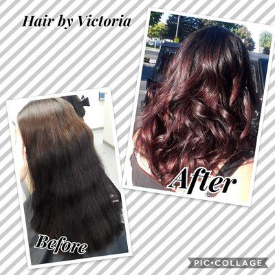 burgundy color melt by Victoria