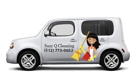 Susy Q Cleaning, house cleaning services in the Austin area.