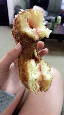 Rasberry cronut