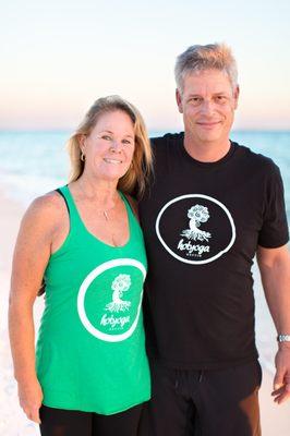 Tracey & John, Owners of Destin Hot Yoga