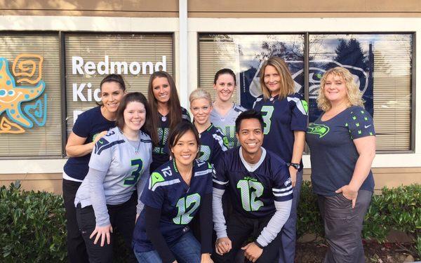 We love to show our support for the Seahawks!