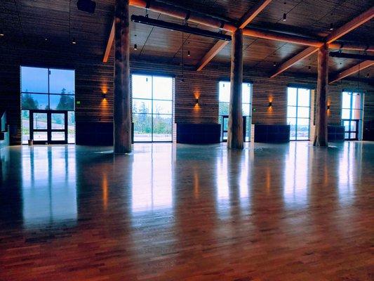 Final Cleaning of Tulalip Gathering Hall