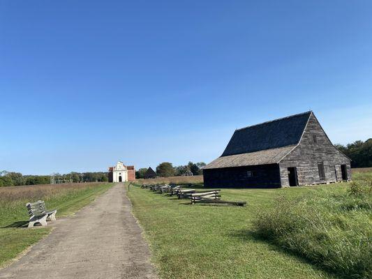 Barn and Chapel