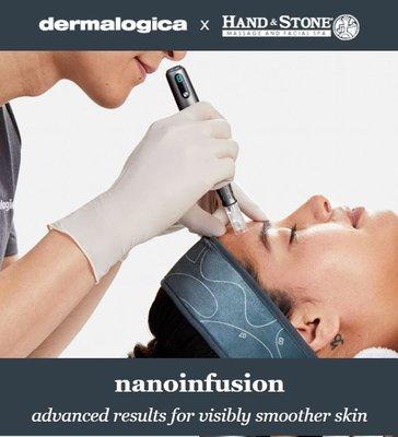 Introducing NanoInfusion & LuminFusion to Hand & Stone Lake Forest. Advanced results for visibly smoother skin.. Call to book today!