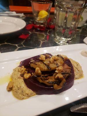 Eggplant Beet Salad