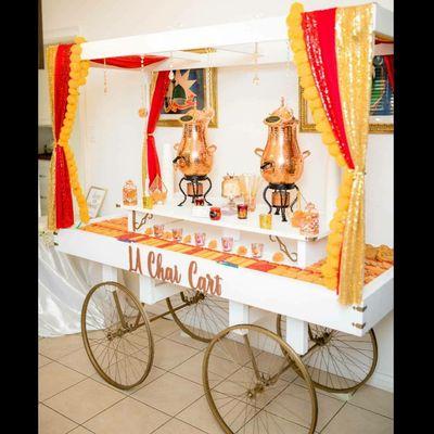 Wedding Chai Cart