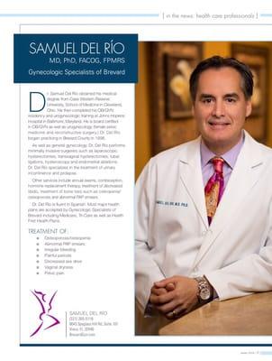 SpaceCoast Living Physician Profile