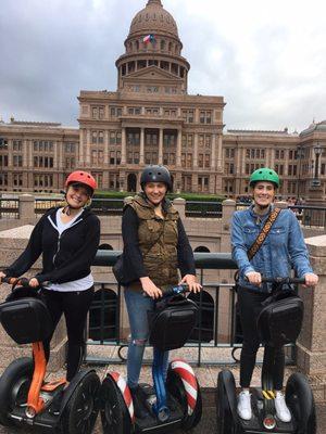 First stop on our tour was the Capitol Building