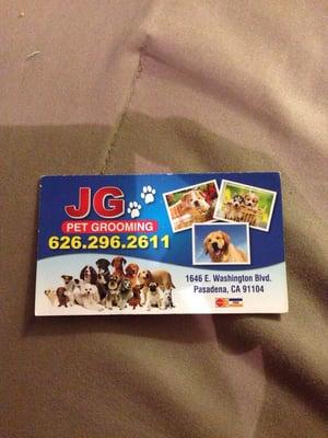 J&G Pet Grooming