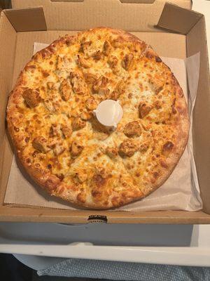 Buffalo chicken pizza