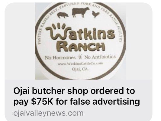 Read article in Ojaivalleynews.com