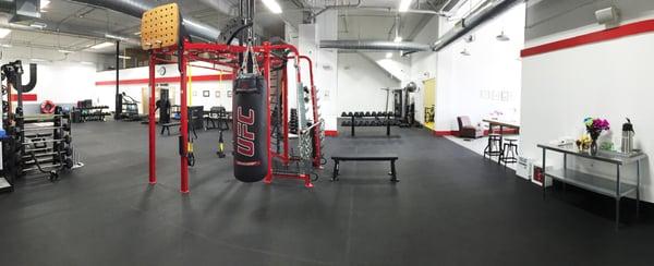 UFC 100 lbs punching bag on the Jungle Gym Area