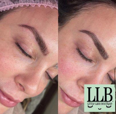 Microblading touch up