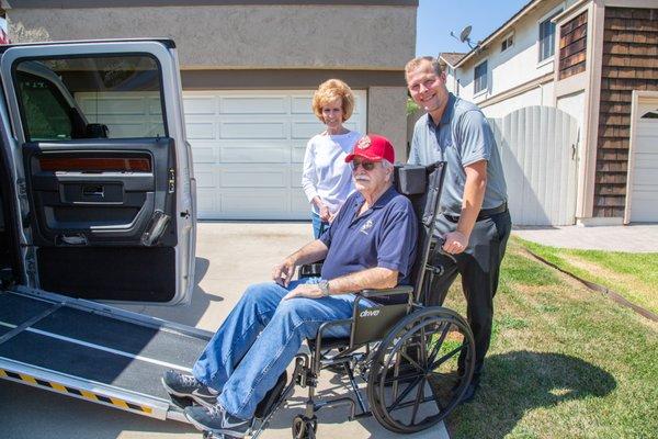 Best rated Wheelchair Transportation in Orange County, CA. Medical transportation in Irvine, CA.