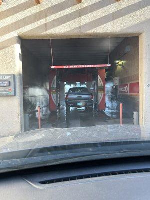 Interesting little car wash