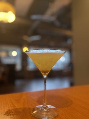 Jolly Rancher Martini (with a drizzle of caramel)