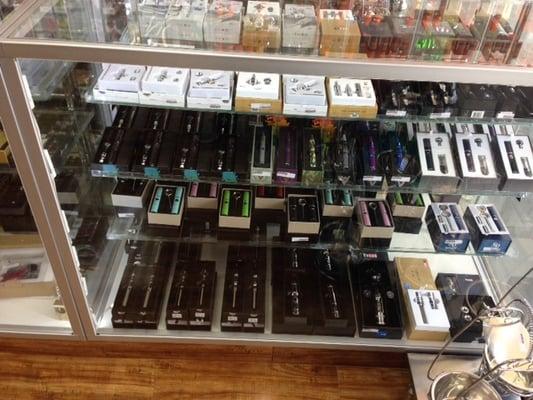 Vaporizers for e-liquids, dry and concentrate