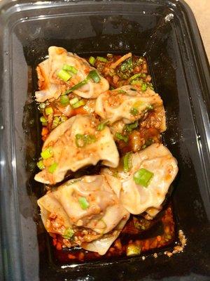 Short rib wonton