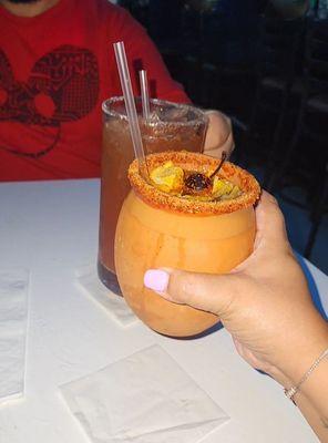 Famous Michelada and Cantarito