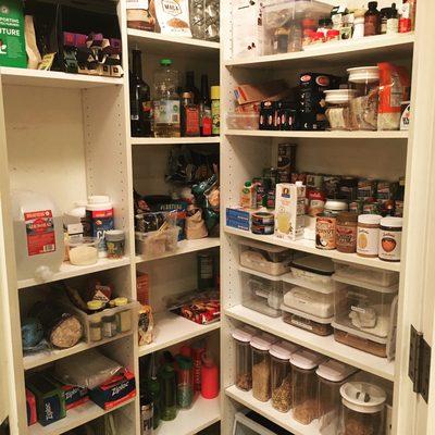 Home organization - pantries, closets etc