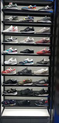 Great display of  shoes