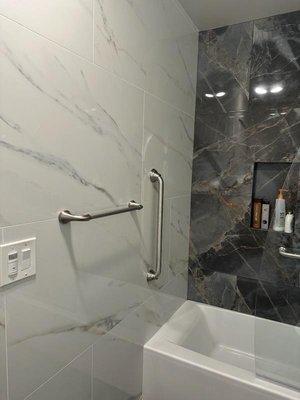 Shower Remodel
Full service. visit our showroom or schedule a free in-home estimate, to view our tile selection.