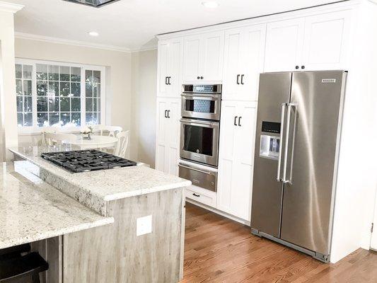 Congratulations to the family that allowed us to transform their kitchen space! We managed to complete this remodel - just in time for them