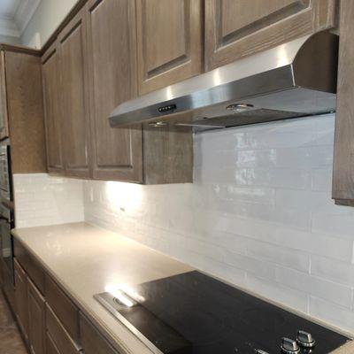 Kitchen backsplash remodel