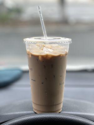 Large iced coffee