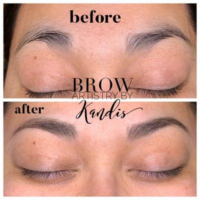 After first session microblading