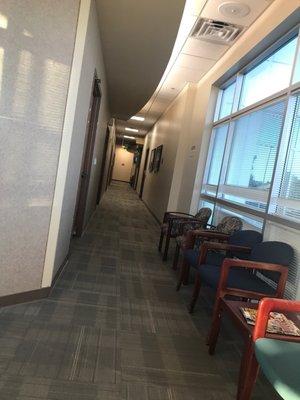 Hallway to doom? lol not just waiting for CT Scan