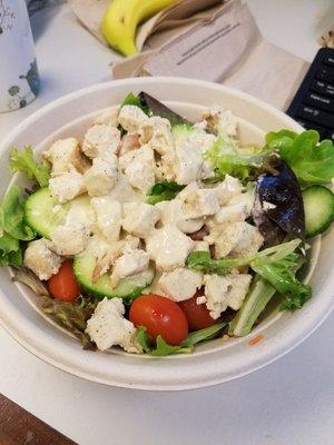 Chicken quinoa bowl w tahini