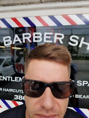 1312 ocean shore blvd 
Ormond beach 32176
$$12.00 regular haircut ...
Beard trim 
Traditional hot towel shave 
Fades 
Flat top