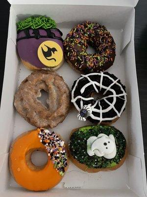 Halloween donuts