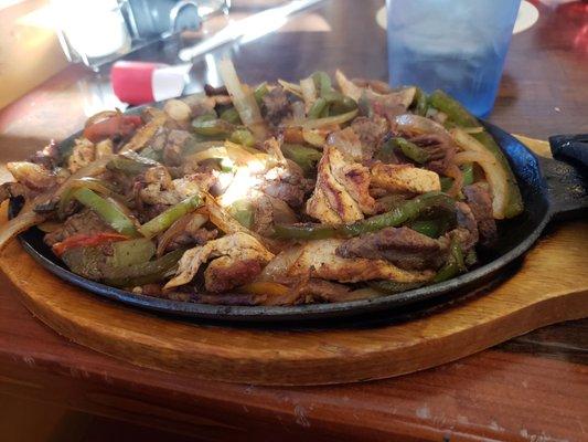 Fajitas Steak and Chicken