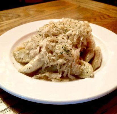 Potato Dumplings and Sauerkraut