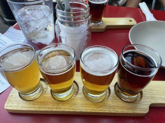 Beer flight