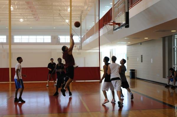 Basketball game at Ford Community and Performing Arts Center