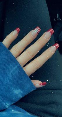 Christmas nails by Kevin