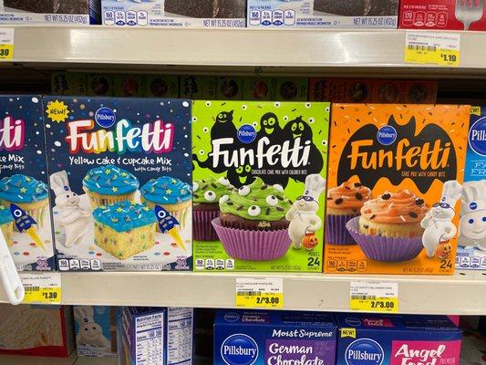 Fun cake mixes!