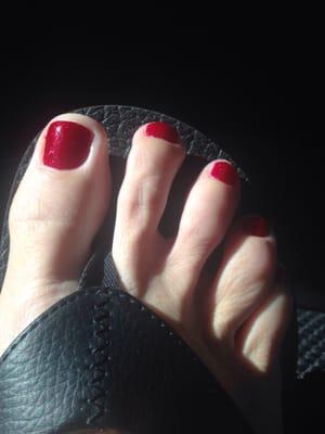 My pretty pedicure