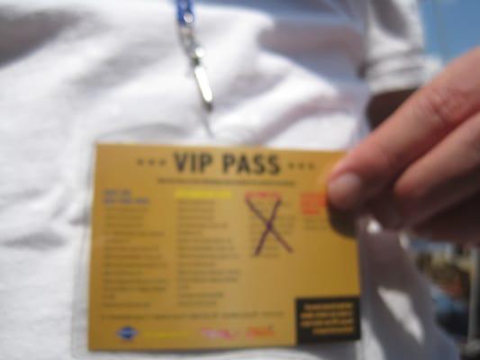 VIP was very misleading