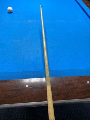 Pool sticks could use some upgrading