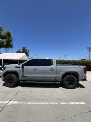 Full ceramic tint on a Sierra