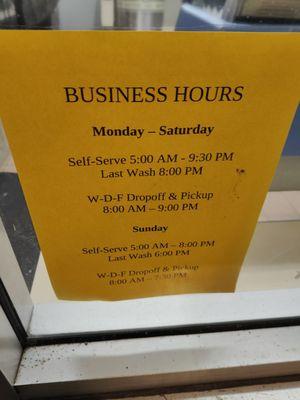 Business hours