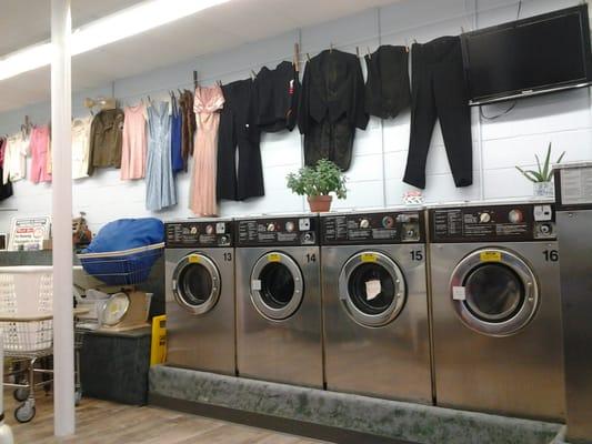 Small washers and antique clothes