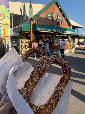 Pretzel vendor